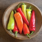Organic Hungarian Sweet & Mild  Peppers Heirloom Vegetable Garden 25 seeds
