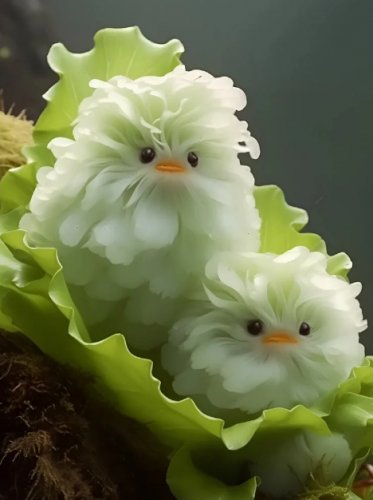 Cat's eye dazzle-duck white 50 seeds