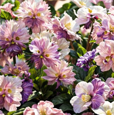 Big face flower Seeds color purple 50 seeds
