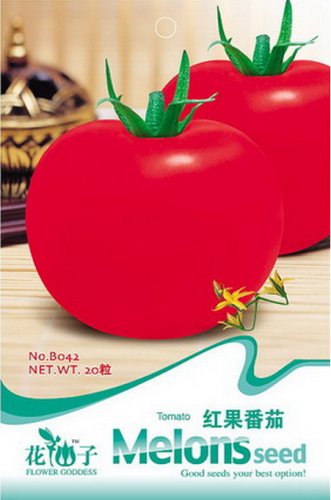 30 seeds / pack, Big Red Tomato, Organic Edible Tasty Tomato