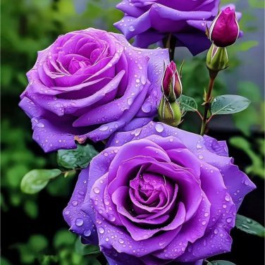 20pcs Rare Purple Rose Seeds Ideal for Home Gardens Easy Germination