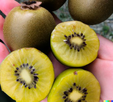 50+ Golden Kiwi Seeds Fast Growing Edible Fruit Vine Actinidia Chinensis