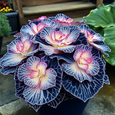 50 seeds Painted Begonia Plant #6