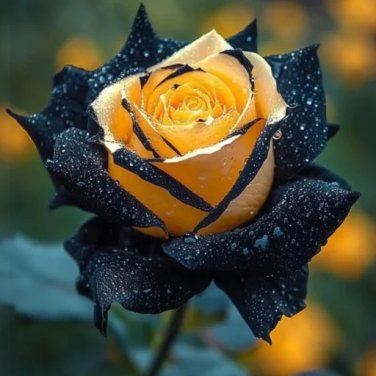 50 seeds Starlight Mottled Rose - Color-Ivory Shadow