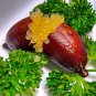 Lemon Caviar Seeds with Your fingers