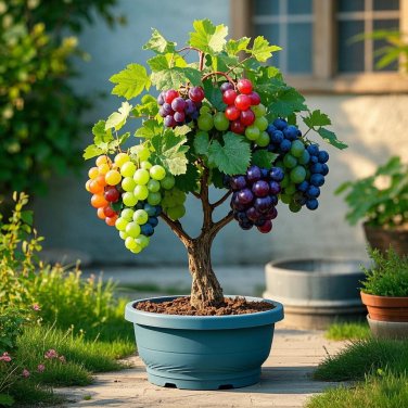Colorful Potted Grape Tree Seeds - RAINBOW