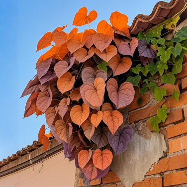 orange Heart Vine 50 Seeds