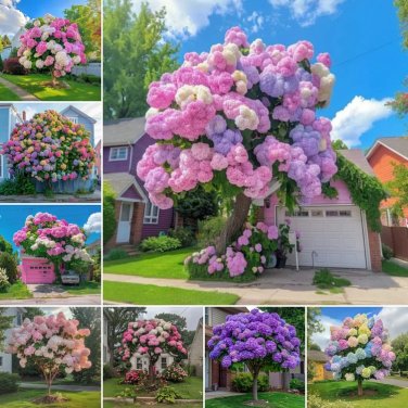 mixing Fairytale Hydrangea Tree Seeds 50 Seeds