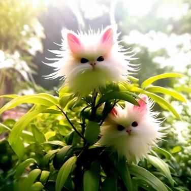 Amazing Plants! Cat's eye dazzle&Atilde;�Pink long ears cat