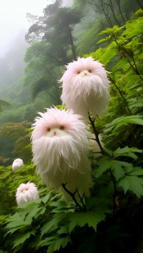WHITE Cat's eye dazzle&Atilde;�pink long hair