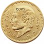 1959 Mexico 10 Peso Gold Plated Copy Coin
