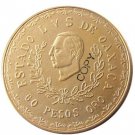 1961 Mexico 60 Peoso Gold Plated Copy Coin