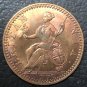 1770 United Kingdom Half Penny - George III Copper Coin