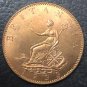 1799 United Kingdom Half Penny - George III Copper Coin 30MM