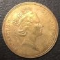 1985 United Kingdom 5 Pounds - Elizabeth II (3rd portrait; Sovereign series) Gold Copy Coin
