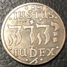 1644 Denmark 16 Skilling Dansk-Christian IV Hebraermon Silver Plated Copy Coin