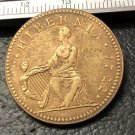1722 Ireland 1/2 Penny Copper Metal Copy Coin