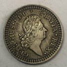 1722 Rosa Americana Colonials Two Pence Silver Plated Copy Coin