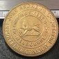 1860 Australia-Colonial 1/2 Penny Victoria Copper Token Copy Coin
