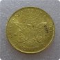1876 $20 (Twenty Dollar) Patterns Gold Copy Coin No Stamp