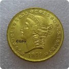1879 $20 (Twenty Dollar) Patterns Gold Copy Coin No Stamp