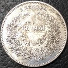 1892 Denmark 2 Kroner-Christian IX-Golden Wedding Silver Plated Copy Coin