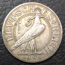 1908-D Germany 25 Pfennig Silver Plated Copy Sample Coin