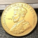 1912 Canada Ten Dollars Gold Copy Coin