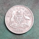 1922/1 Australia Three Pence Copy Coin