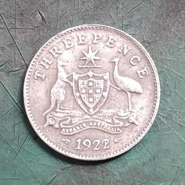 1922/1 Australia Three Pence Copy Coin