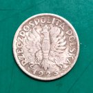 1925 Poland 5 Z?otych Copy Coin