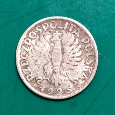 1925 Poland 5 Z?otych Copy Coin