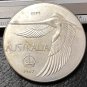 1967 Australia 1 Dollar Swan Pattern Silver Plated Token Copy Coin