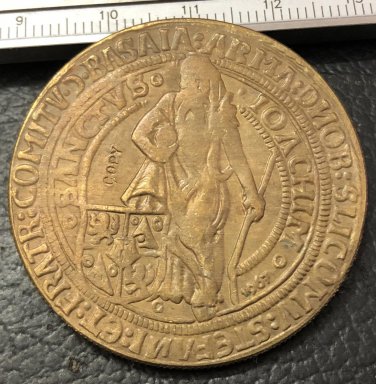 1967 Czechoslovakia Replica-Token Sanctus JOACHIM Brass Copy Coin