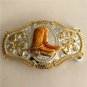 Lace Orange Boots Cowboy Belt Buckle For Cool Men Belt Accessories