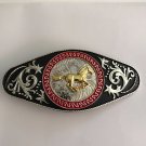 Large Size Gold Running Horse Luxury Belt Buckle Fit 4cm Wide Belt