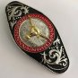 Luxury Gold Bull Head Cowboy Belt Buckle For Western Men Fit 4cm Wide Belts