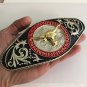 Luxury Gold Bull Head Cowboy Belt Buckle For Western Men Fit 4cm Wide Belts