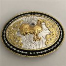 Luxury Gold Cock Animal Metal Belt Buckle Fashion Men Western Cowboy Buckles