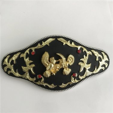 Luxury Golden Bird Animal Western Cowboy Belt Buckles For Men Hebilla Cinturon
