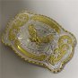 Luxury Golden Fly Eagle Cowboys Belt Buckle For Fashion Men Fit 4cm Wide Belt