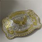 Luxury Golden Fly Eagle Cowboys Belt Buckle For Fashion Men Fit 4cm Wide Belt