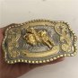 Luxury Golden Rodeo Western Cowboy Belt Buckle For Fashion Men Belt Accessories