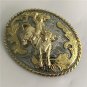 Western Golden Bull Rider Cowboy Belt Buckle Fit 4cm Wide Belt Jeans Accessories