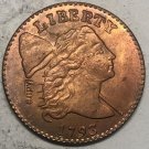 1793 United States Flowing Hair Large One Cent Exact Copy Coin