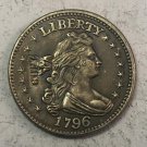 1796 United States 1 Dime Draped Bust Dime Small Eagle Copy Coin