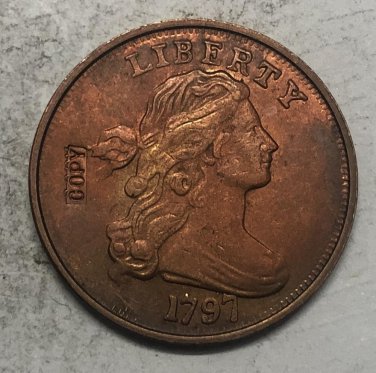 1797 United States Draped Bust Large One Cent Exact Copy Coin