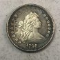 1798 United States 1 Dime Draped Bust Dime Heraldic Eagle Copy Coin