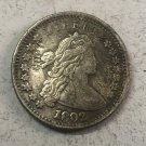 1802 United States 1 Dime Draped Bust Dime Heraldic Eagle Copy Coin
