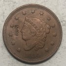 1834 United States Braided Hair Large One Cent Copy Coin